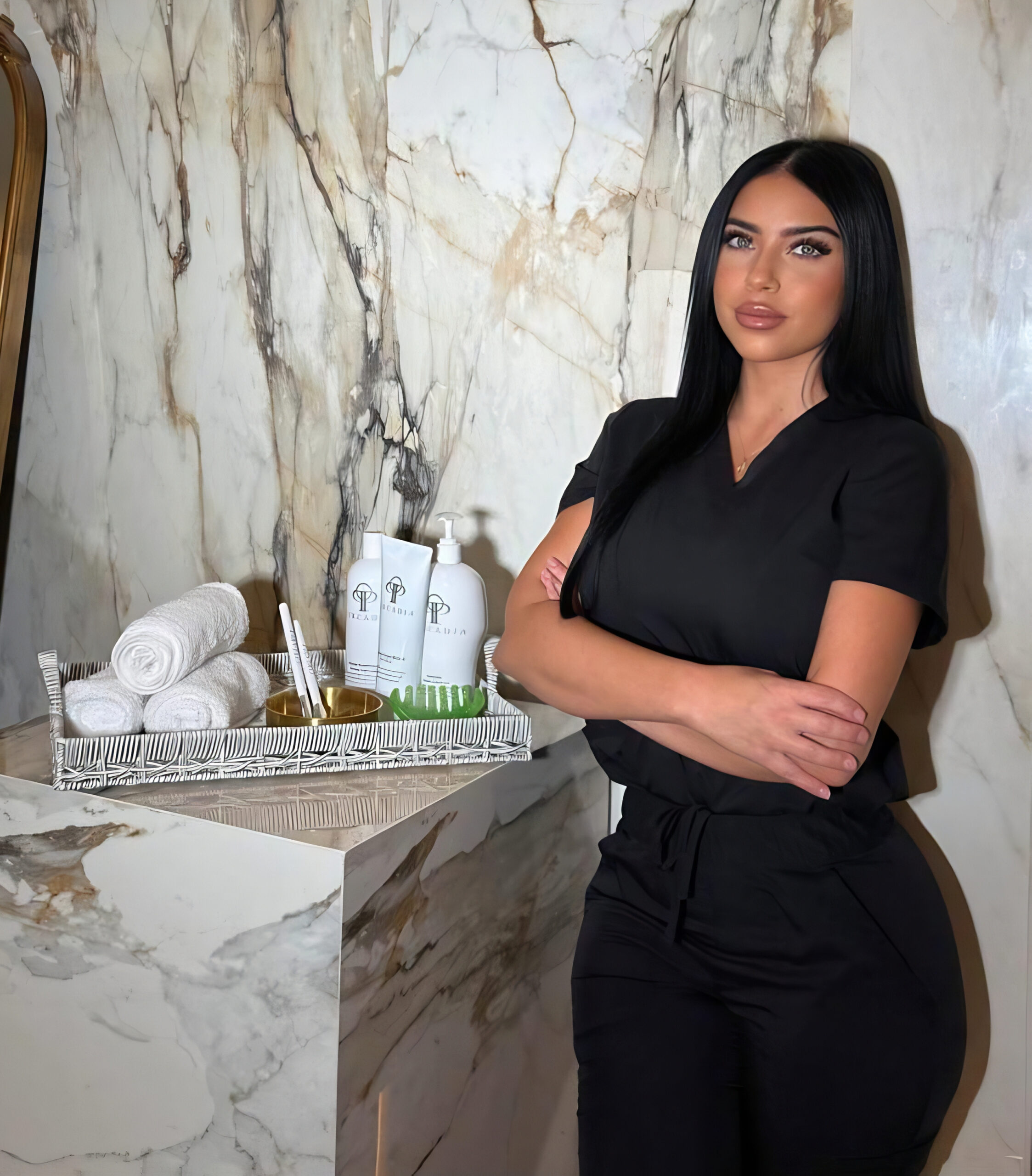 Diala, founder of Luxury Skin Loft